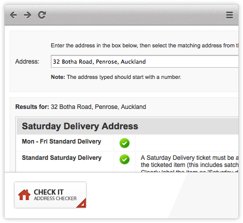 Check Address